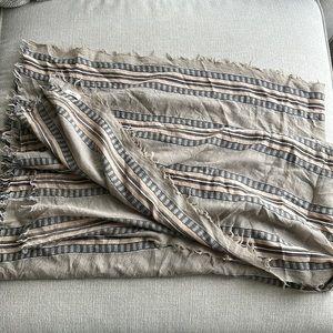 Wilfred wool blanket scarf